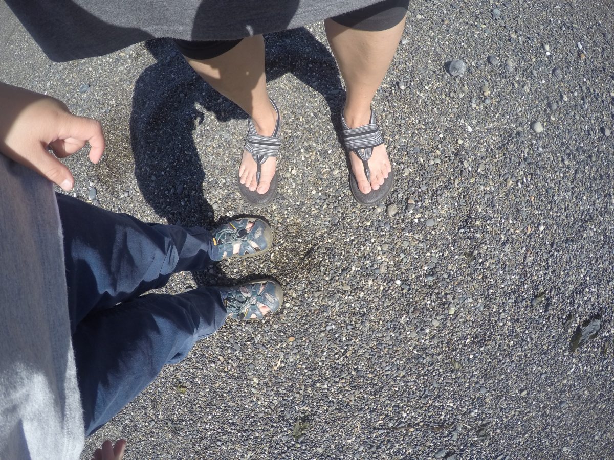 Sea Glass Hunting